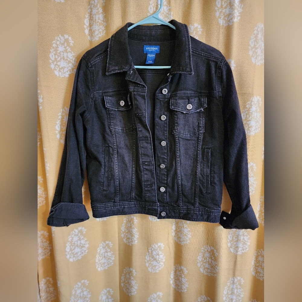 Arizona Jean Company Black Denim Jacket